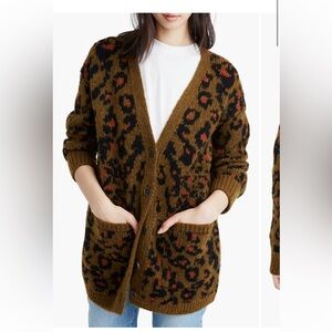 Madewell Leopard Print Women's Sweater